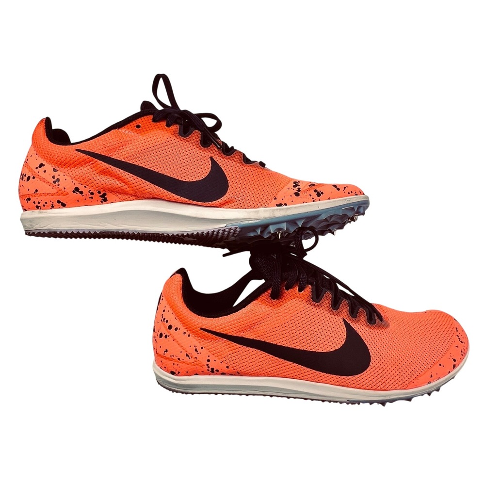 Nike Zoom Rival D 10 Track Spikes Women's 8.5 Men's 7 Bright Mango 907566-800
